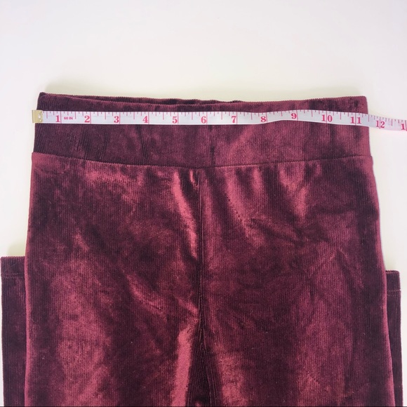 5/$20 Red corduroy leggings, size 4 - Picture 6 of 9